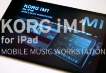 Prezentacja KORG iM1 na iPad