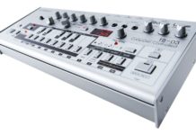 Roland TB-03 – Reedycja klasycznego syntezatora do tworzenia linii basowej