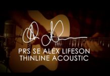 Kilka słów o PRS SE Alex Lifeson Thinline Acoustic
