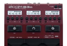 NAMM2017: Zoom B3N – multiefekt do gitary basowej