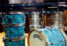 NAMM2017: Gretsch Broadkaster Aqua Satin