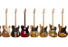 NAMM 2017: Fender zaprezentował 9 modeli Exotic Collection Limited Edition