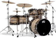Śpiewające drewno bazą do zestawów DW 45th Anniversary Drumset