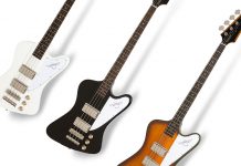 Epiphone Thunderbird Vintage PRO Bass dostępny w 3 kolorach