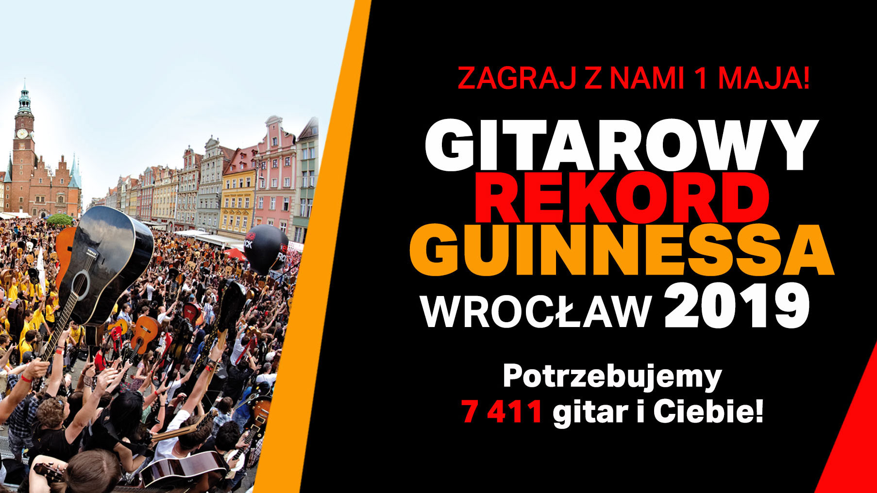Gitarowy Rekord Guinnessa 2019 Juz 1 Maja We Wroclawiu Uptone Pl