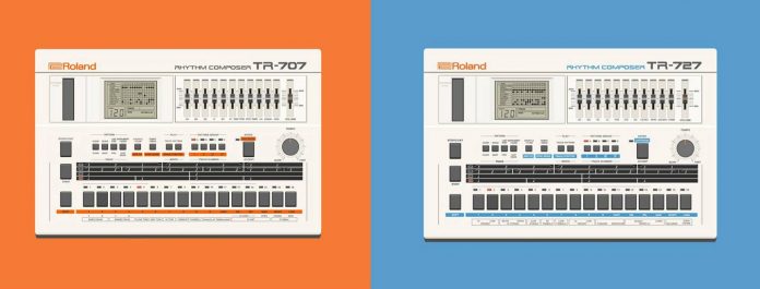 Roland-TR-707-Roland-TR-727