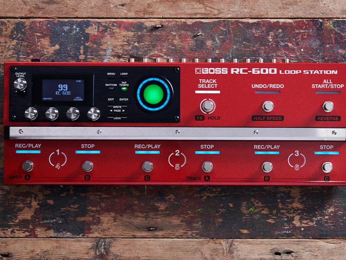 Flagowy Boss RC-600 Loop Station: najbardziej zaawansowany
