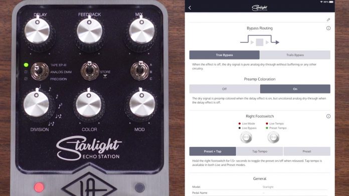 Universal-Audio-UAFX-Control-app