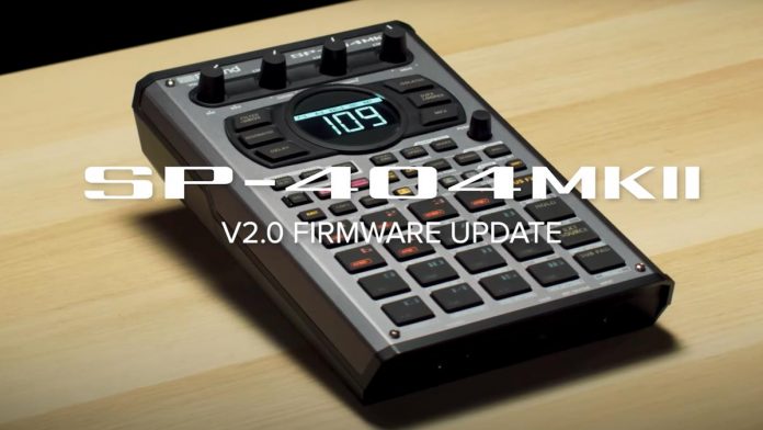 Roland-SP-404MKII-Sampler-Version-2_0-Update