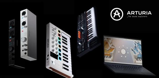 Arturia MiniLab 3, MiniFreak, MiniFuse 4 i Augmented Grand Piano
