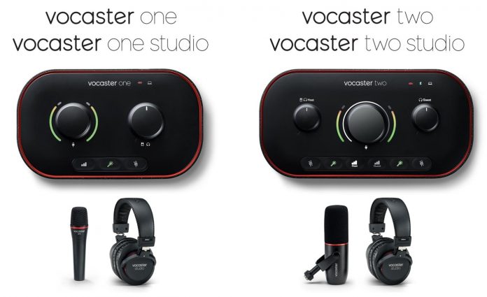Focusrite-Vocaster-One-Studio-&-Vocaster-Two-Studio
