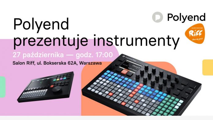 Prezentacja grooveboxów Tracker i PLAY marki Polyend
