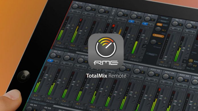RME TotalMix Remote RME TotalMix Remote
