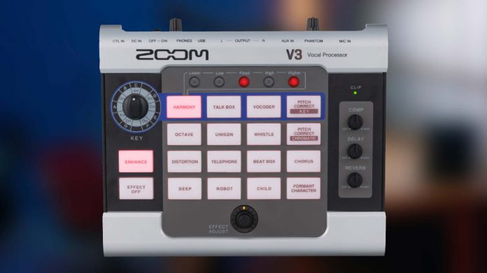 Zoom-V3-Vocal-Processor