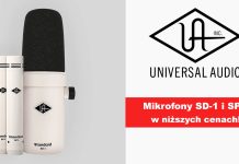 Mikrofony SD-1 i SP-1 od Universal Audio w niższych cenach! UA-SD-1-SP-1-promo-2024
