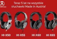 5 lat gwarancji na słuchawki Austrian Audio!