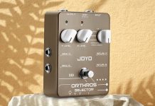 Joyo Orthros: Wielofunkcyjny przełącznik efektów gitarowych Joyo JF-24 Orthros Selector