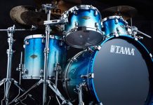 TAMA Starclassic Walnut/Birch w wykończeniu “Molten Blue Ice Fade”! TAMA-Starclassic-Walnut-Birch-Molten-Blue-Ice-Fade