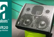 Alcons Audio WR20: Nowoczesne monitory podłogowe wciąż na topie Alcons Audio WR20