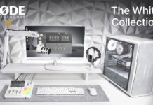 Elegancja i Funkcjonalność: Białe wersje produktów RODE RODE-white-collection