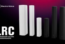 Nowe kolumny głośnikowe Electro-Voice LRC: Innowacja w systemach instalacyjnych Electro-Voice-LRC---Line-Radiator-Column