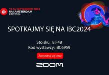 ZOOM zaprasza na targi IBC 2024 w Amsterdamie ZOOM-NA-IBC2024