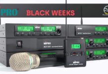 Profesjonalne zestawy bezprzewodowe MIPRO w niższych cenach do końca roku! MIPRO-Black-Weeks