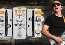 TONEX ONE Joe Satriani Pedal – Limitowana edycja z legendarnymi brzmieniami gitarzysty IK-Multimedia-TONEX-ONE-Joe-Satriani-Pedal_uptone