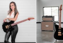 Nowa odsłona Ibanez LB1 Lari Basilio – czarna elegancja w ikonicznym wydaniu Ibanez LB1