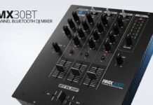 Reloop RMX-30 BT – Kompaktowy mikser DJ-ski z funkcją Bluetooth Reloop RMX-30 BT