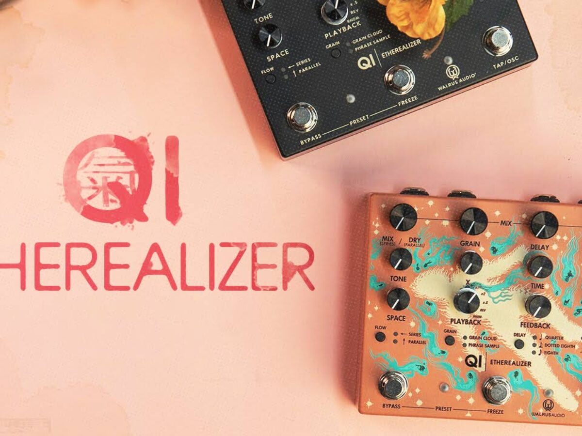 ギター Walrus Audio Qi Etherealizer Walrus Audio Qi Etherealizer: Spełnienie ambientowych marzeń