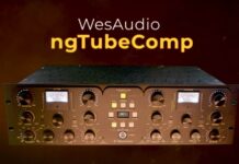 WesAudio ngTubeComp: Klasyczna kompresja Vari-Mu w nowoczesnym wydaniu WesAudio ngTubeComp