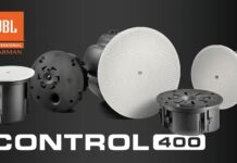 JBL Control 400: Innowacyjna konstrukcja, lepsze pokrycie i łatwiejszy montaż JBL Control 400