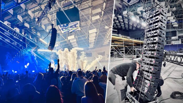 JBL Professional w NETTO Arena w Szczecinie