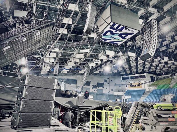 JBL Professional w NETTO Arena w Szczecinie