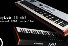Arturia KeyLab 88 Mk3 – nowy kontroler MIDI z pełnowymiarową klawiaturą młoteczkową! Arturia KeyLab 88 Mk3