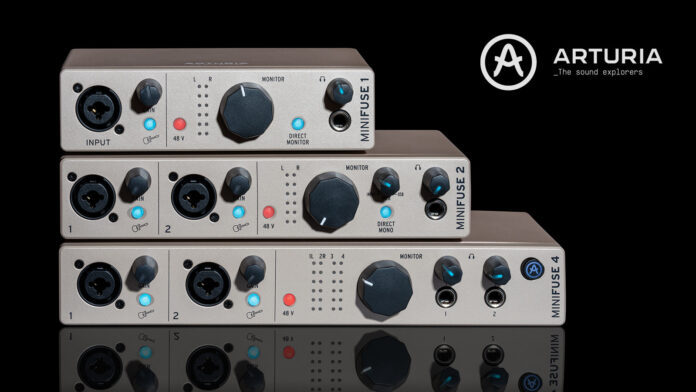 Arturia MiniFuse Champagne