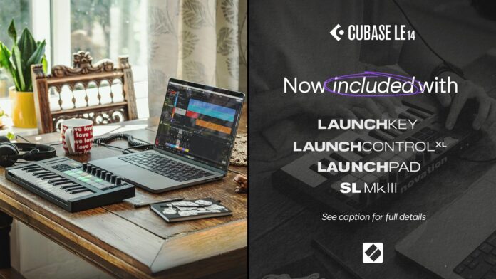 Cubase-LE-14-with-Novation_uptone