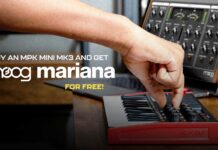 Akai MPK Mini MK3 z darmowym syntezatorem Moog Mariana w sierpniowej promocji Akai MPK Mini MK3 z darmowym syntezatorem Moog Mariana
