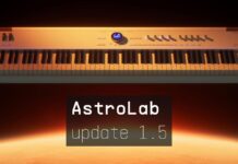 Arturia AstroLab 1.5 – więcej instrumentów, więcej kontroli, więcej mocy na scenie Arturia AstroLab 1.5