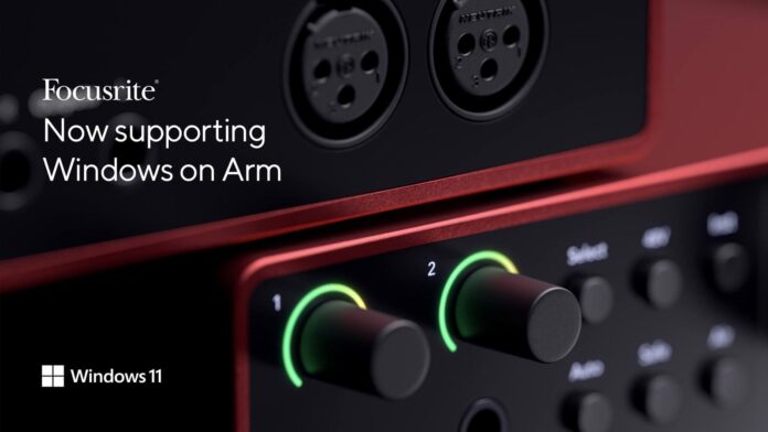 Focusrite-Scarlett-Windows-on-Arm_uptone