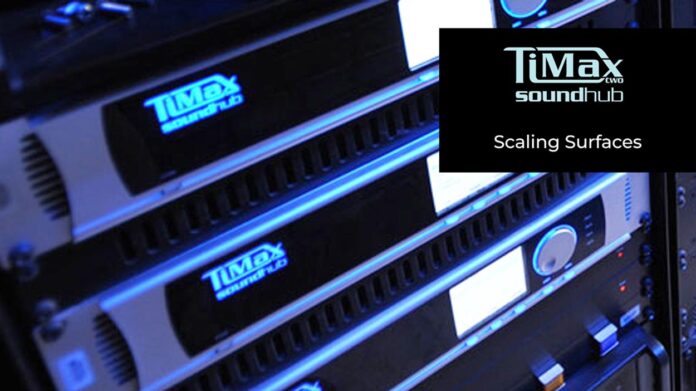 TiMax SoundHub wprowadza Scaling Surfaces
