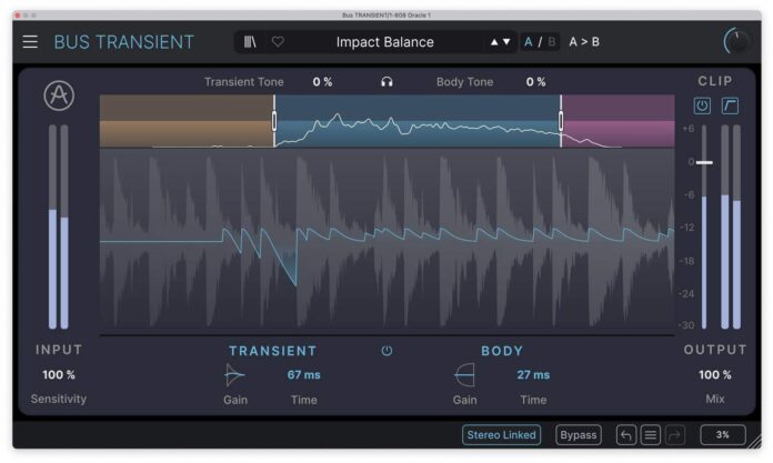 Arturia Bus TRANSIENT