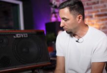 Paweł Lemański testuje JOYO BSK‑80 – mobilny wzmacniacz z looperem JOYO BSK‑80