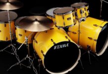 TAMA Imperialstar Lars Ulrich Edition – żółty zestaw z metalowym charakterem TAMA Imperialstar Lars Ulrich Edition