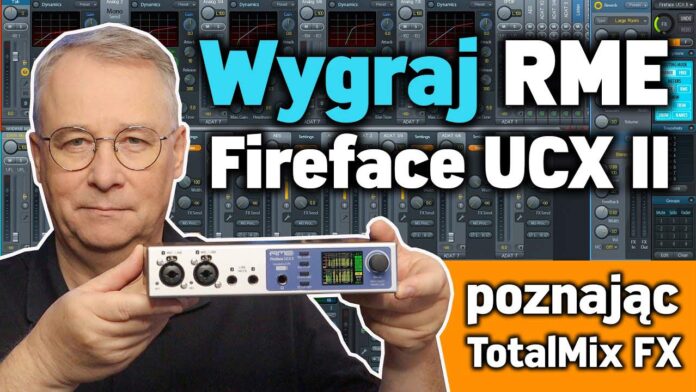 Wygraj interfejs RME Fireface UCX II