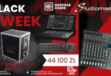Black Week ProAudio‑AVT: Studiomaster Club XS+ i Waves LV1 w promocji!