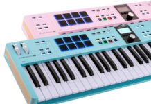 Arturia KeyLab Essential mk3 w nowych kolorach Rose Quartz i Aquamarine Arturia-KeyLab-Essential-mk3_special-edition