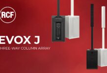 RCF EVOX J9, J11 i JMIX9: przenośne systemy kolumnowe z nowym podejściem RCF EVOX J9