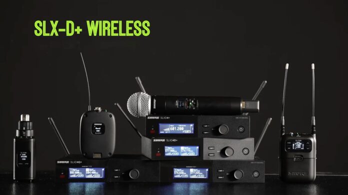 Shure-SLX-D+_uptone Shure SLX-D+